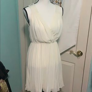 Ya Los Angeles Lace Pleated Dress